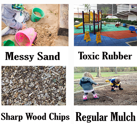 What Is The Best Playground Flooring, What Kind Of Mulch Is Used For Playgrounds